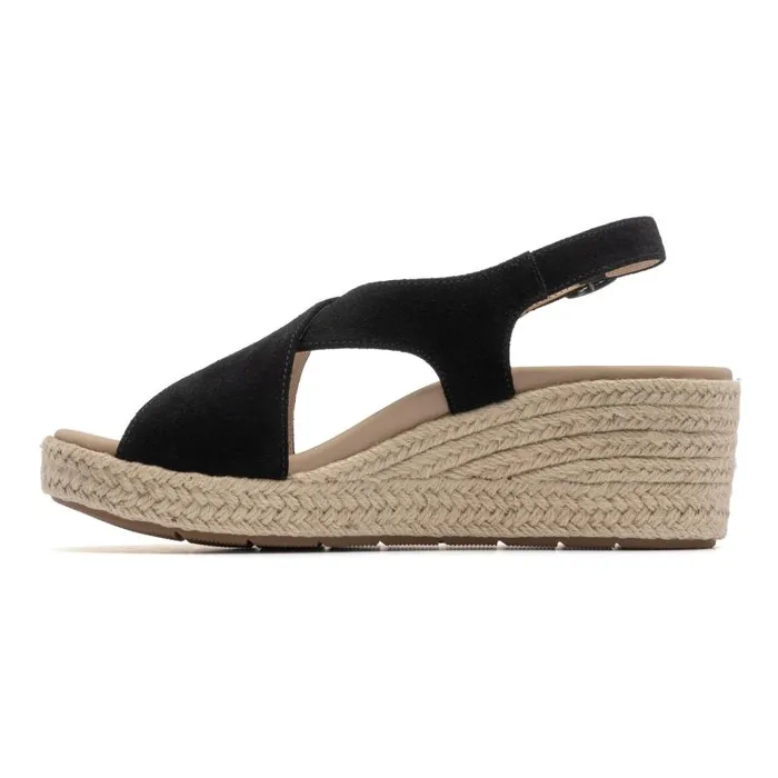 ABEO Riviera Cross Black Womens Abeo Sandals