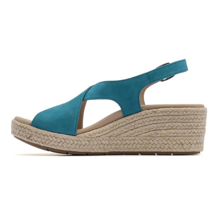 ABEO Riviera Cross Metatarsal Green Womens Abeo Sandals