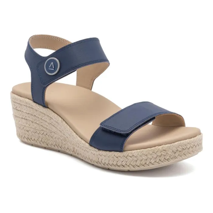 ABEO Riviera Strap Sandal Metatarsal Blue Womens Abeo Sandals