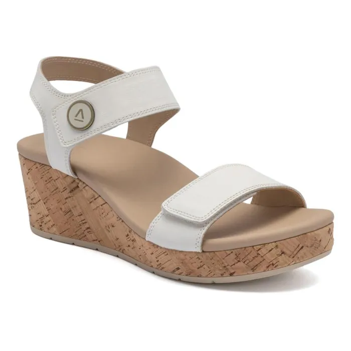 ABEO Riviera Strap Sandal Metatarsal White Womens Abeo Sandals