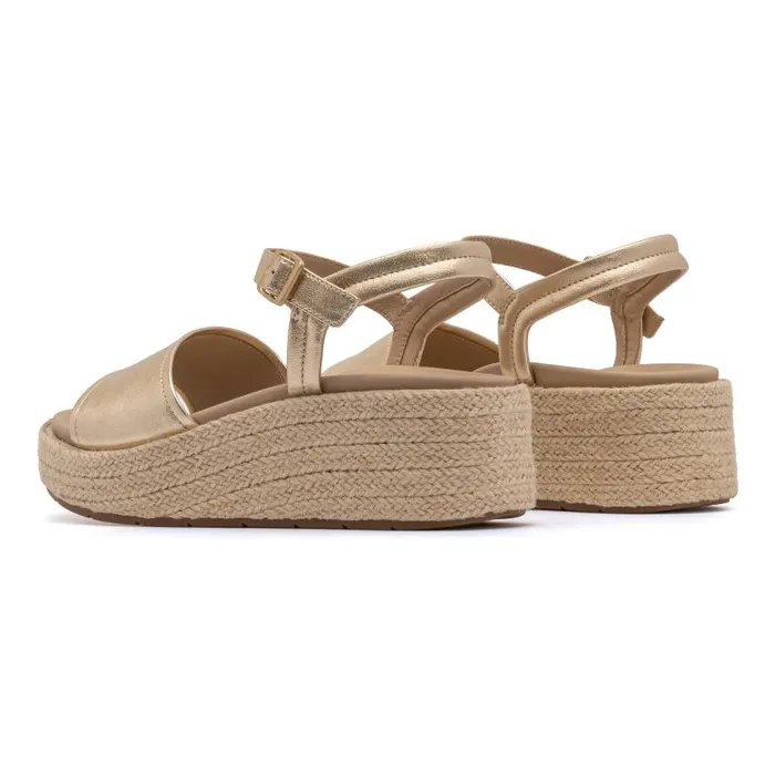 ABEO Solstice Buckle Sandal Metatarsal Gold Womens Abeo Sandals