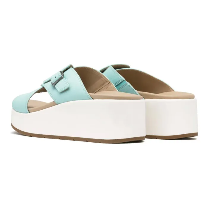 ABEO Solstice Cross Slide Metatarsal Green Womens Abeo Sandals