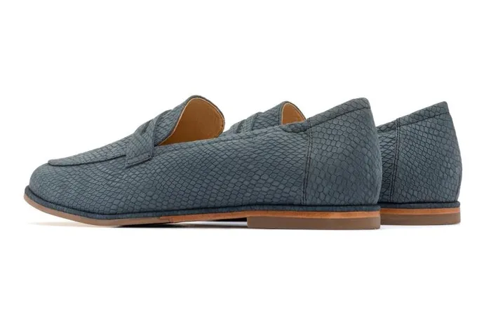 ABEO Strada Loafer Metatarsal Grey Womens Abeo Dress
