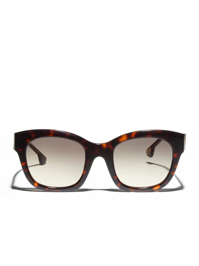 Accessories Women Alice Olivia VICTORIA SUNGLASSES Dark Tortoise