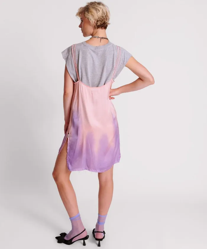 ACID CANDY DIP DYE MINI SLIP DRESS Women One Teaspoon Mini Dresses ACID CANDY DIP DYE MINI SLIP DRESS Women One Teaspoon Mini Dresses