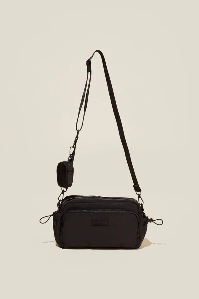 Active Essentials Crossbody Bag Black Women Cotton On Accessories