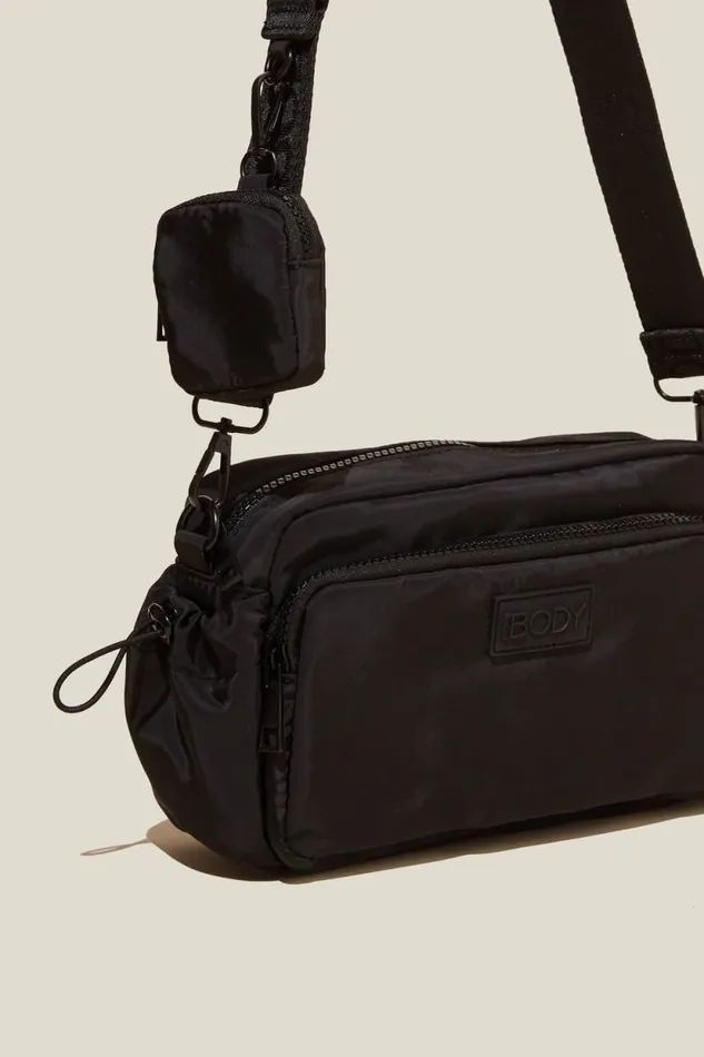 Active Essentials Crossbody Bag Black Women Cotton On Accessories