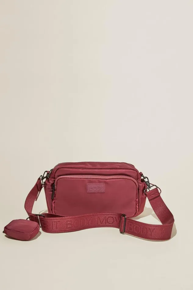 Active Essentials Crossbody Bag Dark Oak Women Cotton On Accessories