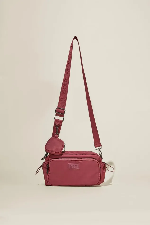 Active Essentials Crossbody Bag Dark Oak Women Cotton On Accessories