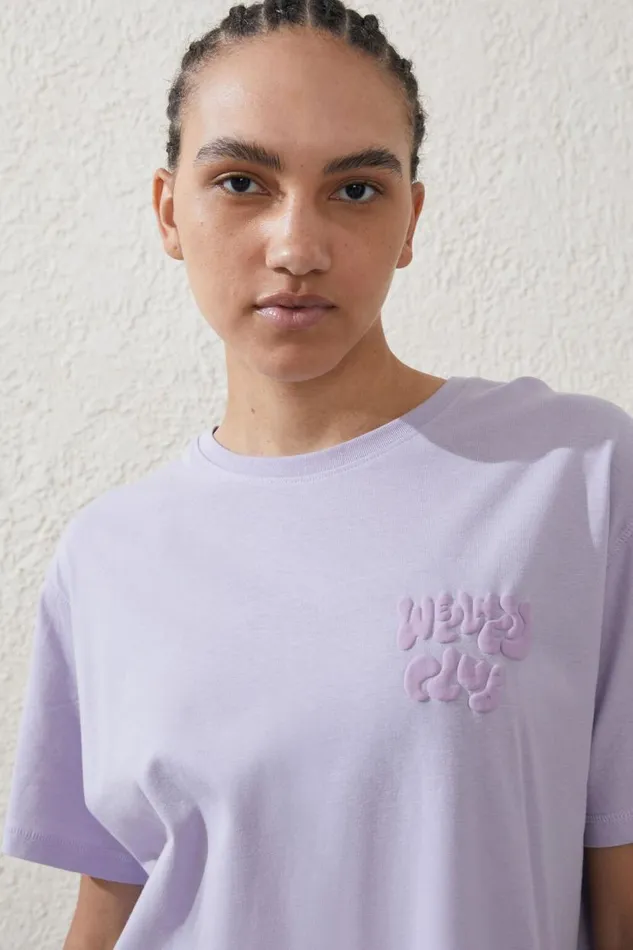 Active Graphic Tshirt Lilac Lightwellness Club Women Cotton On Tops Active Graphic Tshirt Lilac Lightwellness Club Women Cotton On Tops