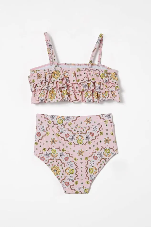 Alexia Bikini Blush Pinkmandy Floral Girls Cotton On Swimwear Alexia Bikini Blush Pinkmandy Floral Girls Cotton On Swimwear