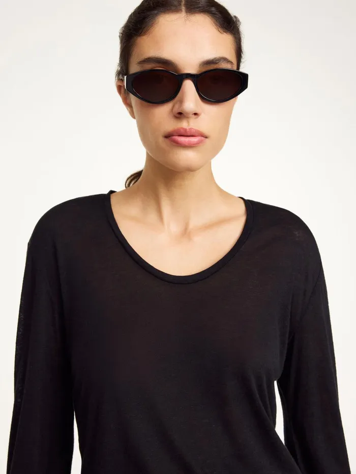 Amalou Top Black Women By Malene Birger Tops and Blouses