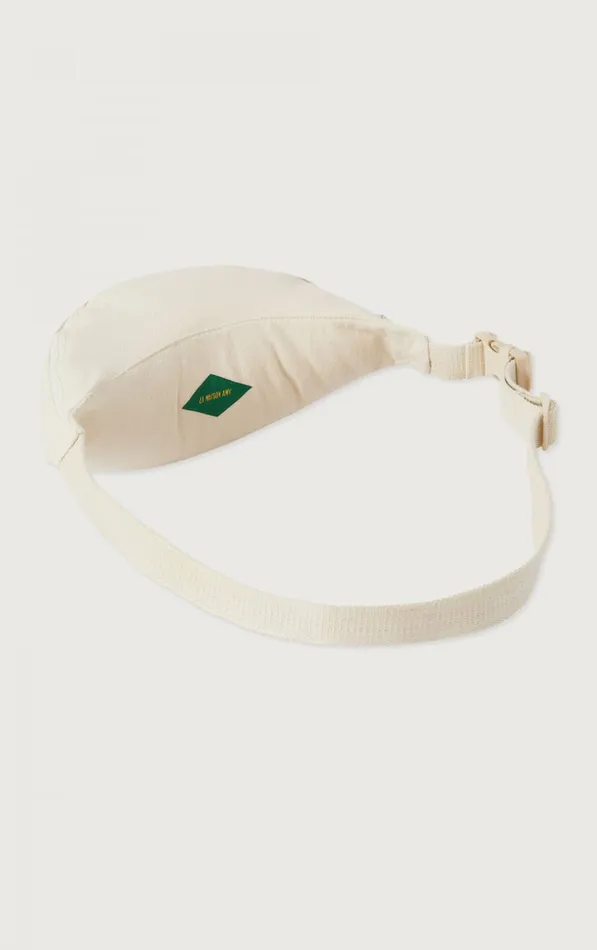 American Vintage Bags and Belts WomenMen Belt Bag Spywood Ecru