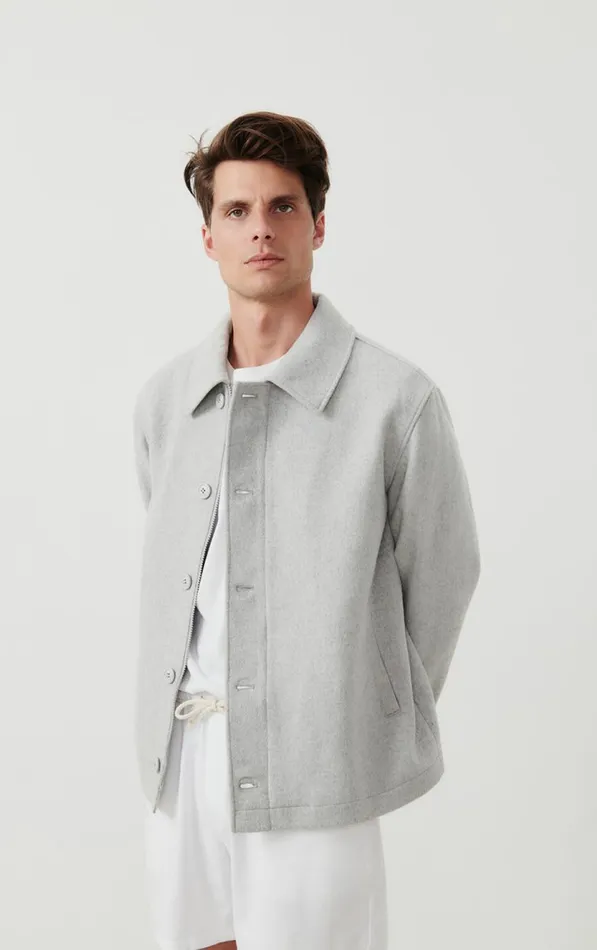 American Vintage Jackets and Blazers Men Jacket Dadoulove Polar Melange