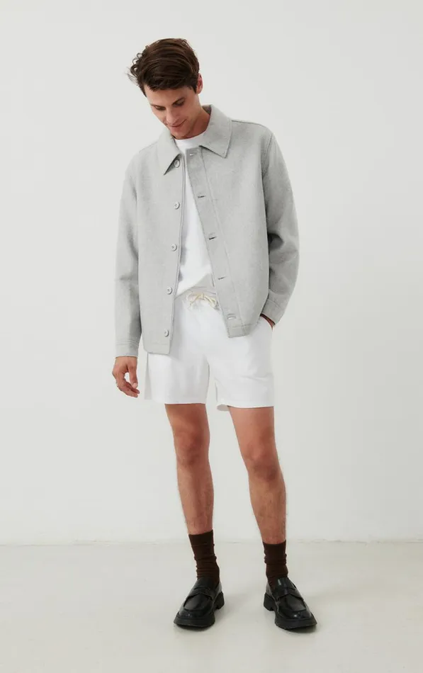 American Vintage Jackets and Blazers Men Jacket Dadoulove Polar Melange American Vintage Jackets and Blazers Men Jacket Dadoulove Polar Melange