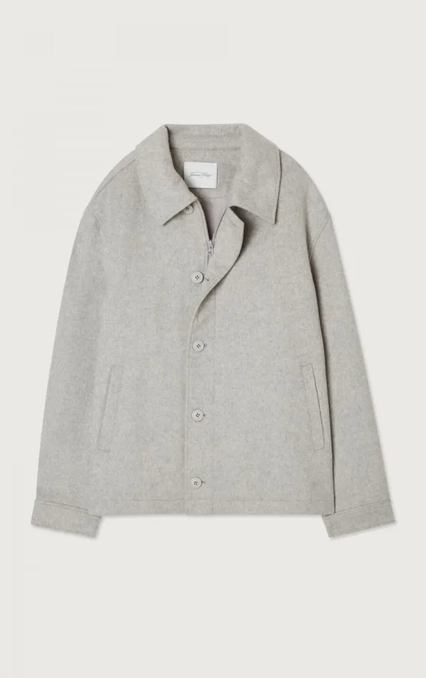 American Vintage Jackets and Blazers Men Jacket Dadoulove Polar Melange American Vintage Jackets and Blazers Men Jacket Dadoulove Polar Melange