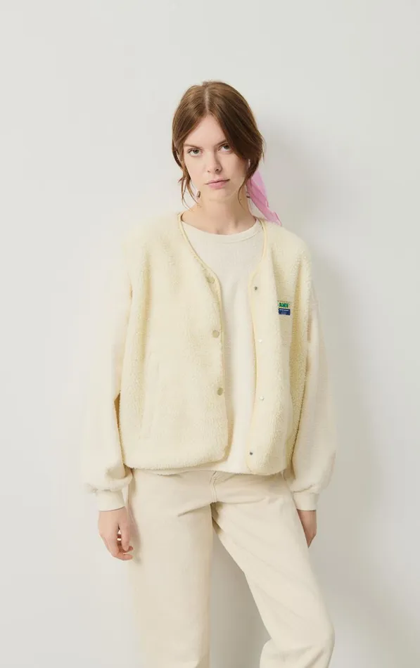 American Vintage Jackets and Blazers Women Jacket Hoktown Ecru