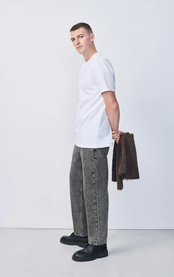 American Vintage Jeans Men Straight Jeans Yopday Grey Salt And Pepper American Vintage Jeans Men Straight Jeans Yopday Grey Salt And Pepper