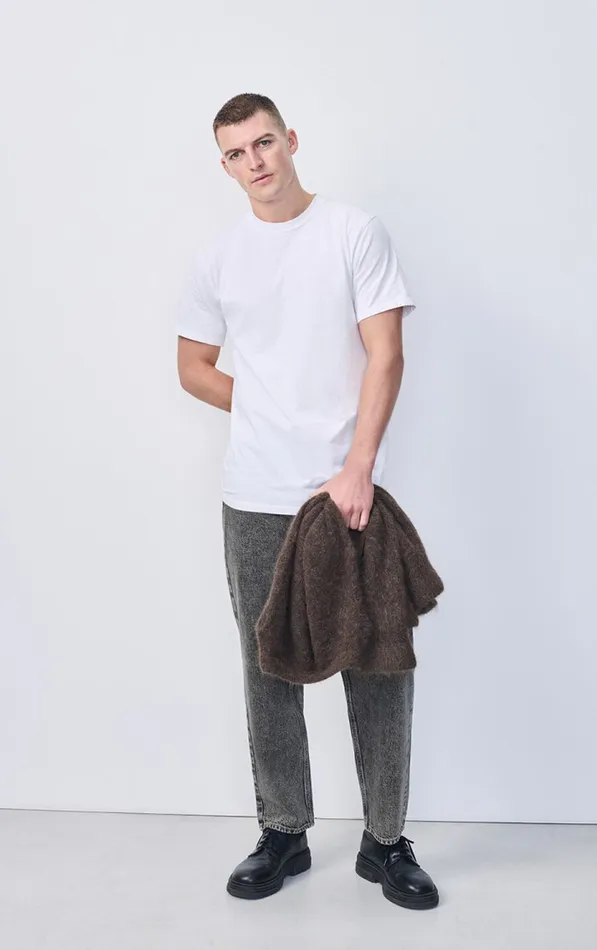 American Vintage Jeans Men Straight Jeans Yopday Grey Salt And Pepper American Vintage Jeans Men Straight Jeans Yopday Grey Salt And Pepper