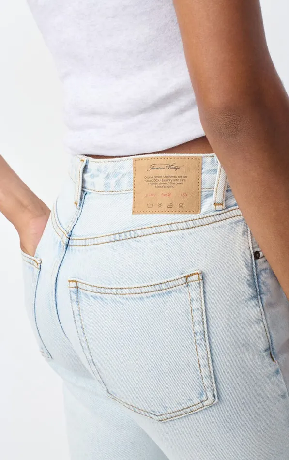 American Vintage Jeans Women Fitted Jeans Joybird Winter Bleached American Vintage Jeans Women Fitted Jeans Joybird Winter Bleached