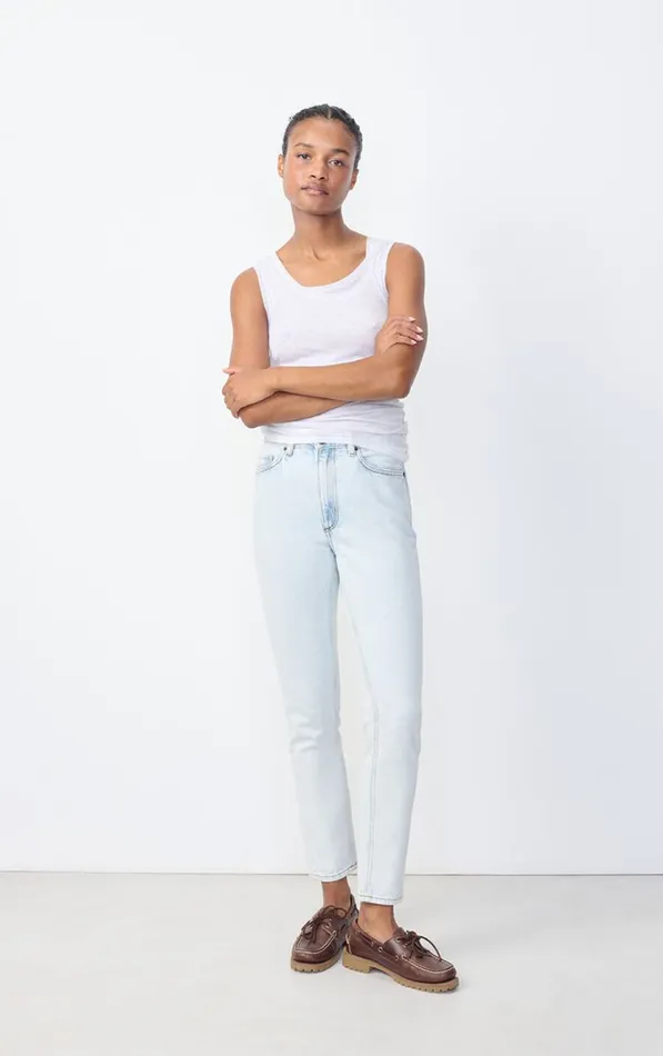 American Vintage Jeans Women Fitted Jeans Joybird Winter Bleached American Vintage Jeans Women Fitted Jeans Joybird Winter Bleached