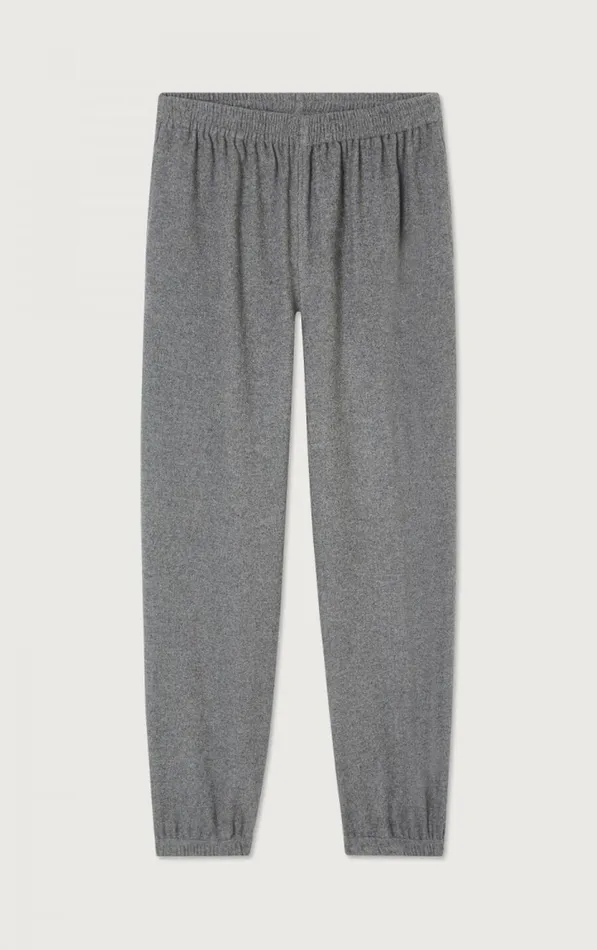 American Vintage Joggers and Leggings Women Trousers Vylow Heather Grey American Vintage Joggers and Leggings Women Trousers Vylow Heather Grey