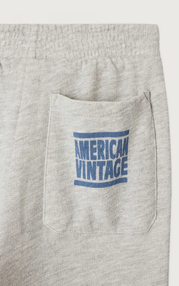 American Vintage Joggers Kids Joggers Zofbay Heather Grey