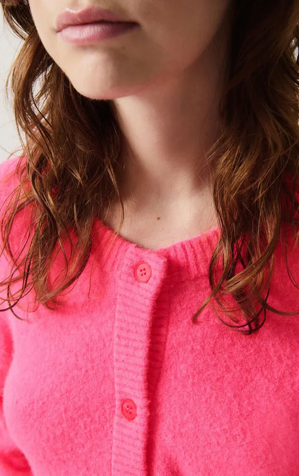American Vintage Jumpers and Cardigans Women Cardigan Damsville Fluo Pink