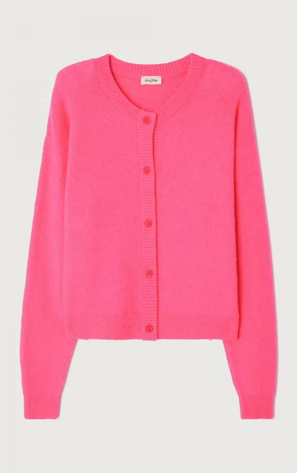 American Vintage Jumpers and Cardigans Women Cardigan Damsville Fluo Pink
