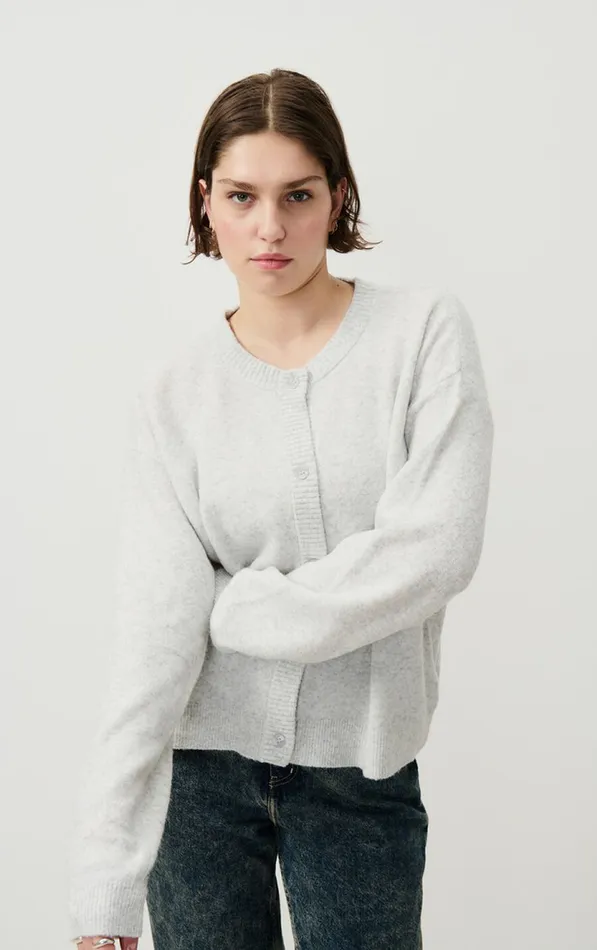 American Vintage Jumpers and Cardigans Women Cardigan Damsville Heather Grey