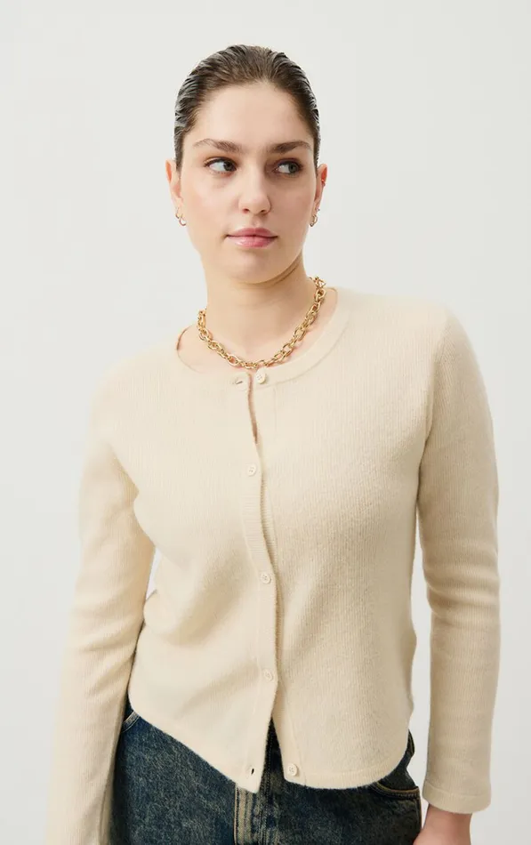 American Vintage Jumpers and Cardigans Women Cardigan Raxow Nude