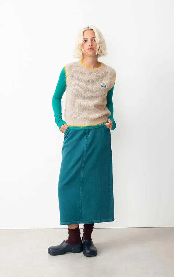 American Vintage Jumpers and Cardigans Women Jumper Bymi Misty Melange American Vintage Jumpers and Cardigans Women Jumper Bymi Misty Melange