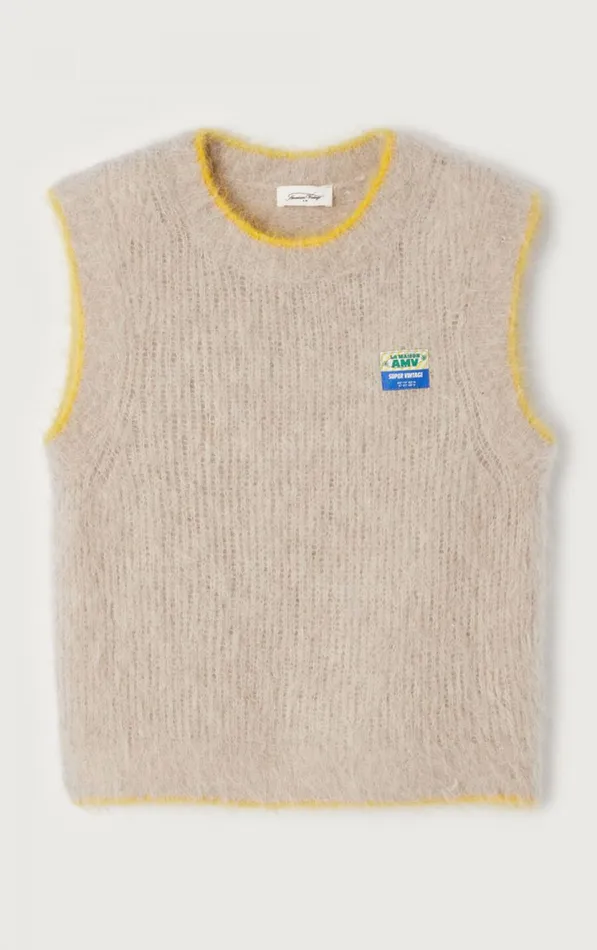 American Vintage Jumpers and Cardigans Women Jumper Bymi Misty Melange American Vintage Jumpers and Cardigans Women Jumper Bymi Misty Melange