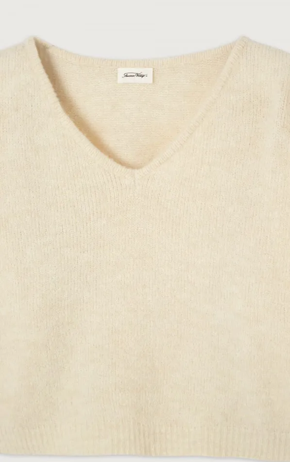 American Vintage Jumpers and Cardigans Women Jumper East Melange Pearl