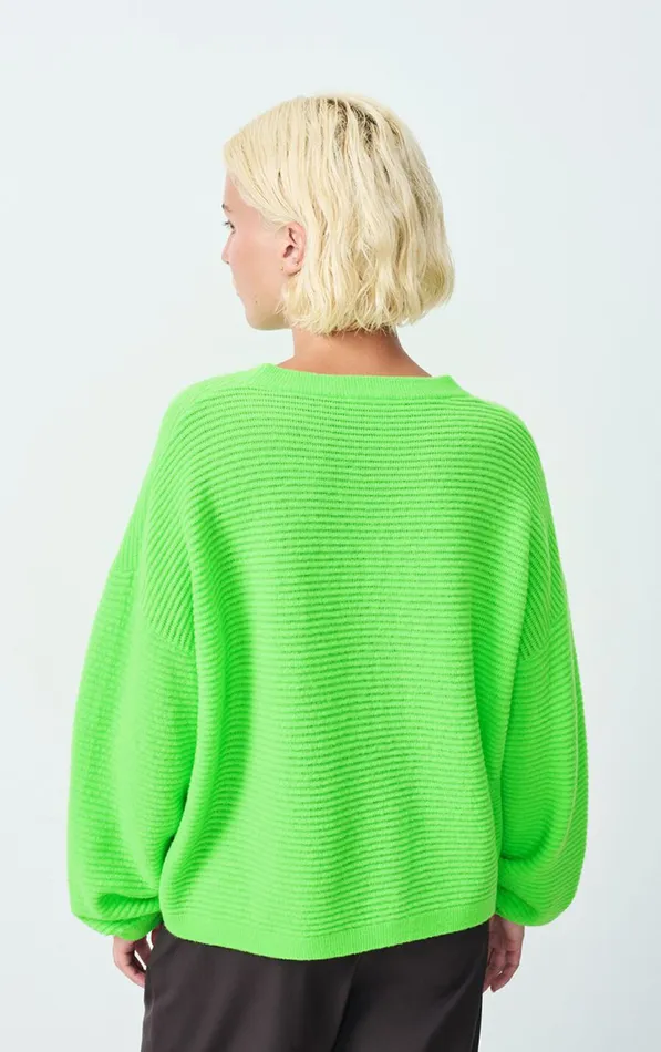 American Vintage Jumpers and Cardigans Women Jumper Raxow Flashy Green American Vintage Jumpers and Cardigans Women Jumper Raxow Flashy Green