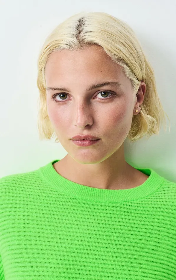 American Vintage Jumpers and Cardigans Women Jumper Raxow Flashy Green American Vintage Jumpers and Cardigans Women Jumper Raxow Flashy Green