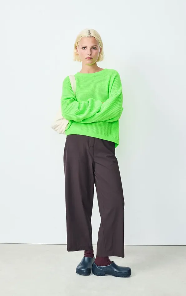 American Vintage Jumpers and Cardigans Women Jumper Raxow Flashy Green American Vintage Jumpers and Cardigans Women Jumper Raxow Flashy Green
