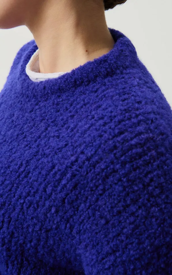 American Vintage Jumpers and Cardigans Women Jumper Zolly Melange Electric American Vintage Jumpers and Cardigans Women Jumper Zolly Melange Electric