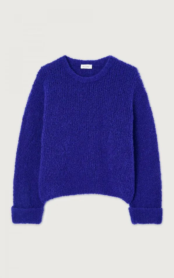 American Vintage Jumpers and Cardigans Women Jumper Zolly Melange Electric American Vintage Jumpers and Cardigans Women Jumper Zolly Melange Electric