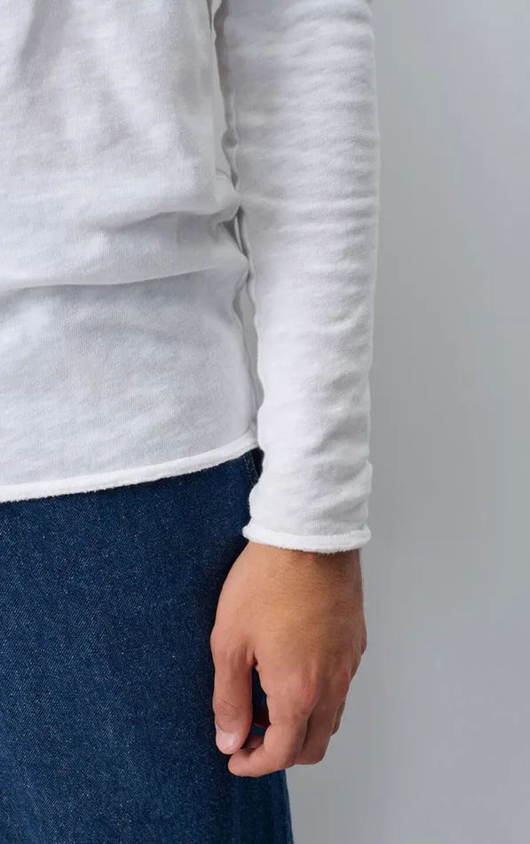 American Vintage Long Sleeve TShirts Men TShirt Sonoma White American Vintage Long Sleeve TShirts Men TShirt Sonoma White