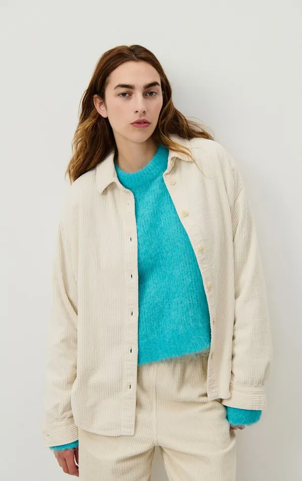 American Vintage Shirts Women Shirt Padow Ecru Vintage