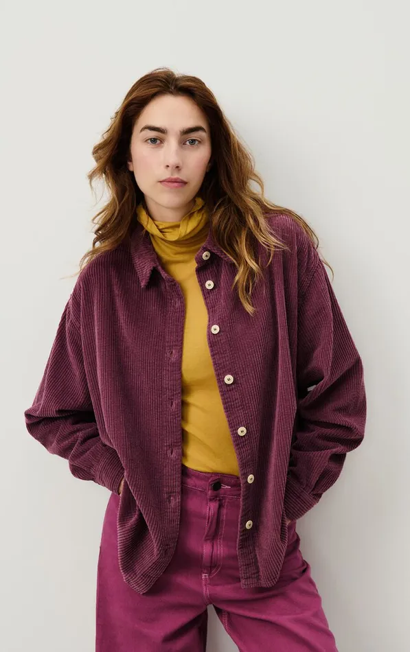American Vintage Shirts Women Shirt Padow Vintage Purple