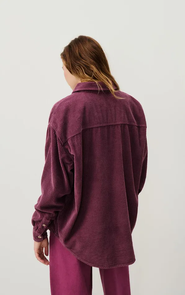 American Vintage Shirts Women Shirt Padow Vintage Purple