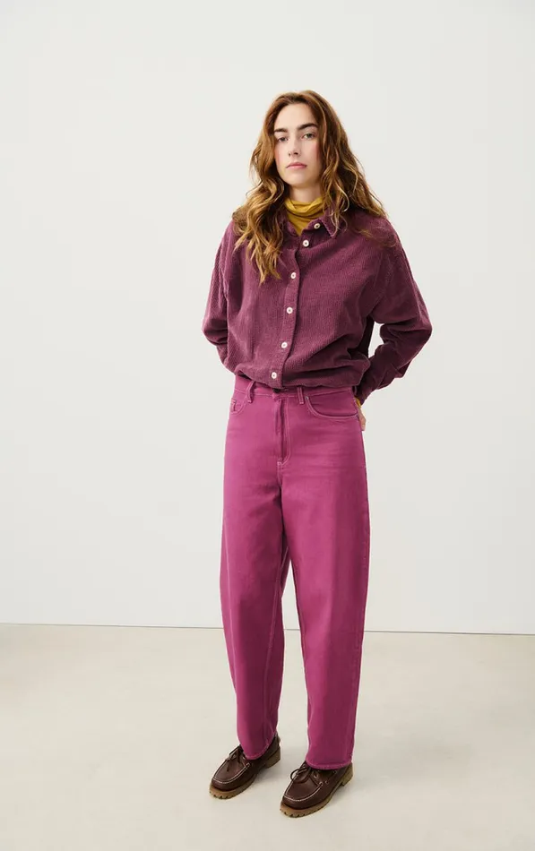 American Vintage Shirts Women Shirt Padow Vintage Purple