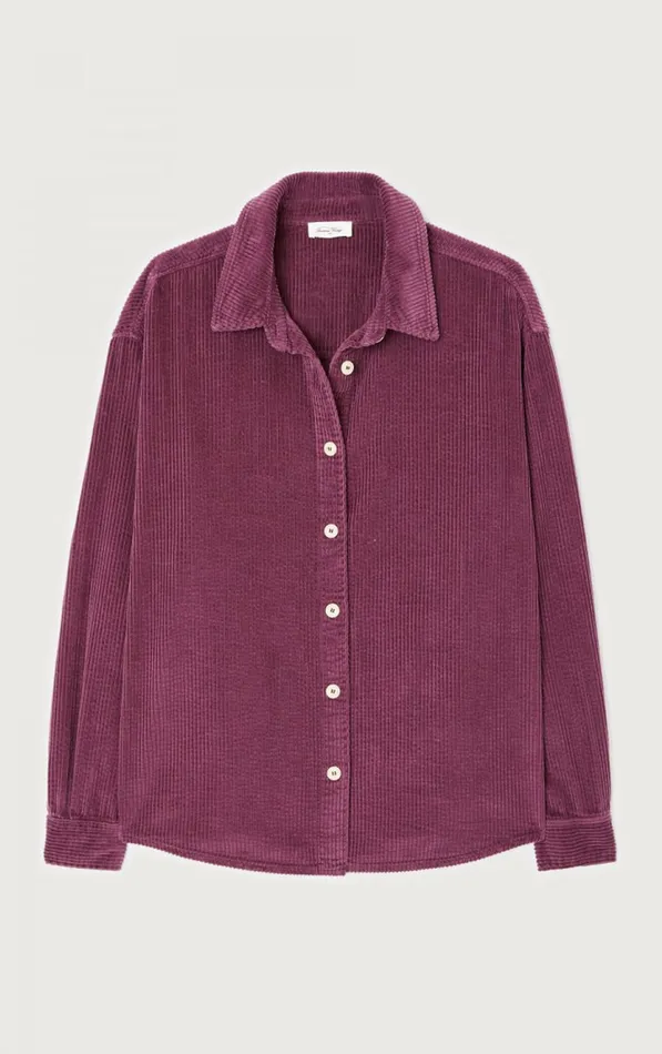 American Vintage Shirts Women Shirt Padow Vintage Purple