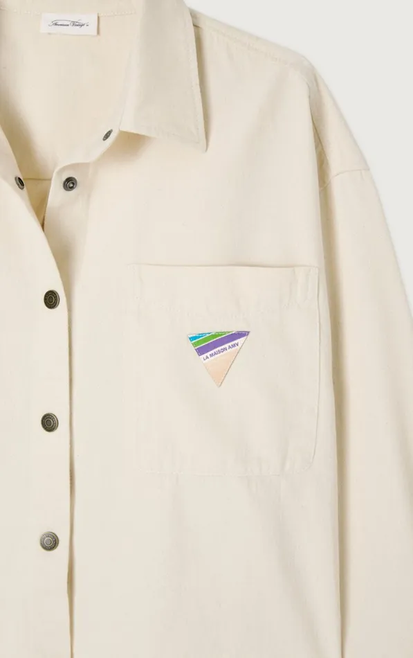American Vintage Shirts Women Shirt Tirabay Ecru
