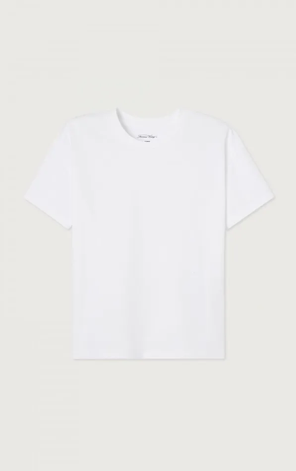 American Vintage Short Sleeve TShirts Kids TShirt Fizvalley White American Vintage Short Sleeve TShirts Kids TShirt Fizvalley White