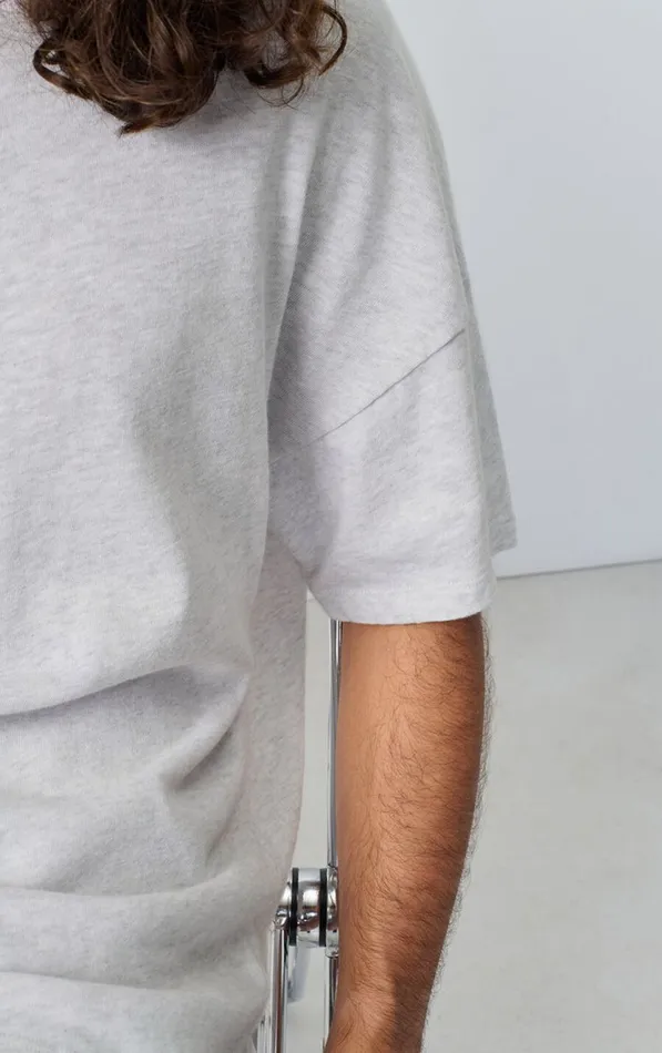 American Vintage Short Sleeve TShirts Men TShirt Sonoma Arctic Melange American Vintage Short Sleeve TShirts Men TShirt Sonoma Arctic Melange