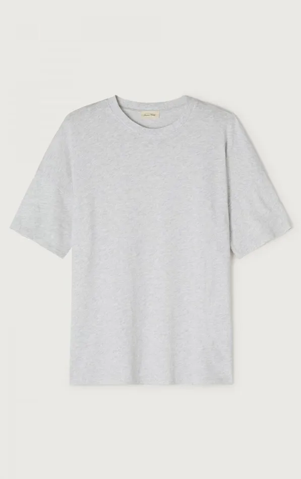 American Vintage Short Sleeve TShirts Men TShirt Sonoma Arctic Melange American Vintage Short Sleeve TShirts Men TShirt Sonoma Arctic Melange