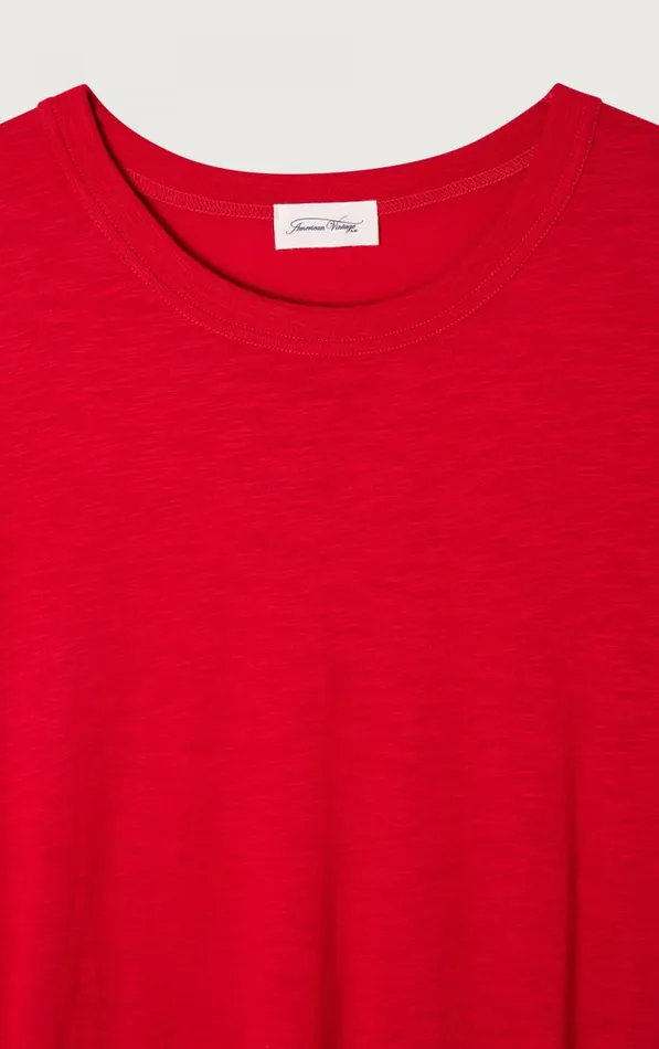 American Vintage Short Sleeve TShirts Women TShirt Jacksonville Vintage Poppy American Vintage Short Sleeve TShirts Women TShirt Jacksonville Vintage Poppy